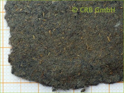 Análisis de amianto de fieltro