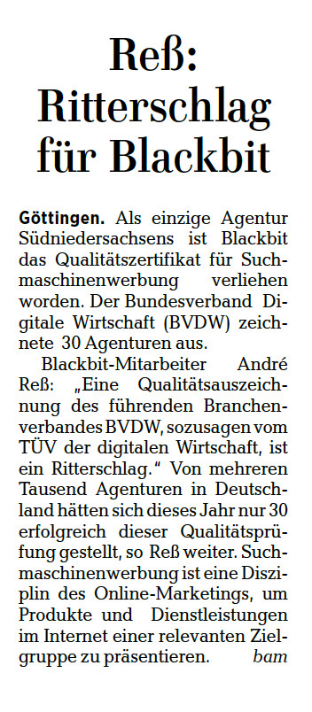 CRB Asbestanalyse Zeitungsartikel