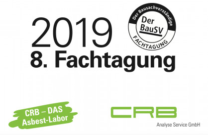 Besuchen Sie CRB auf der 8. Fachtagung „Der Bausachverständige“ am 5. Juni 2019 in Köln